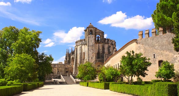 Tomar, Portugal, Europe 060623 Templar knights castle of Tomar