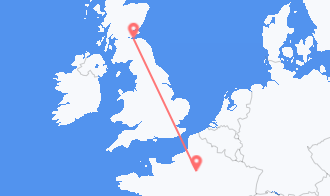 Scotland to France