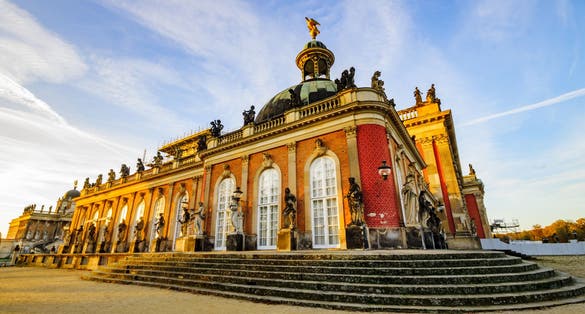 Potsdam, Germany-November 2014:Park Sanssouci, Potsdam, Germany