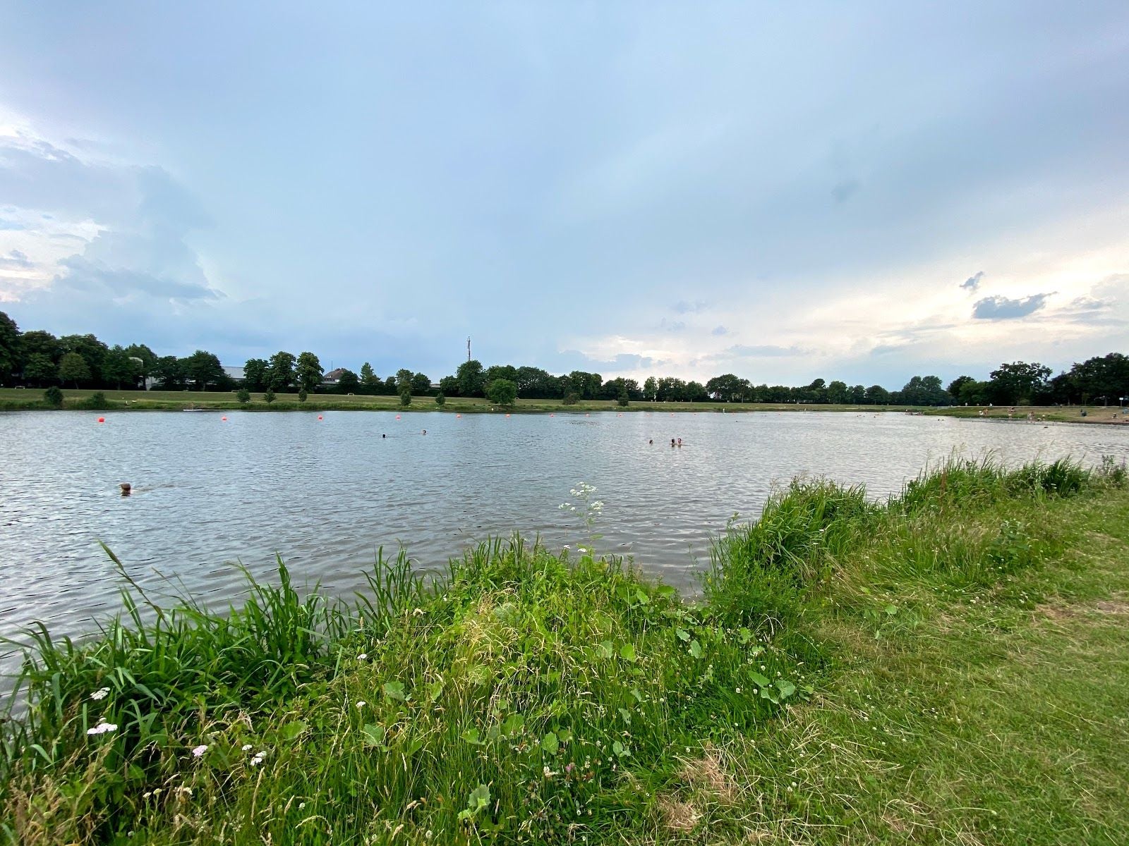 Werderseestrand, Huckelriede, Neustadt, Stadtbezirk Bremen-Süd, Bremen, Free Hanseatic City of Bremen, Germany