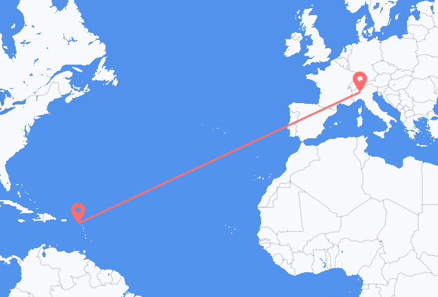 Saint Kitts à Milan