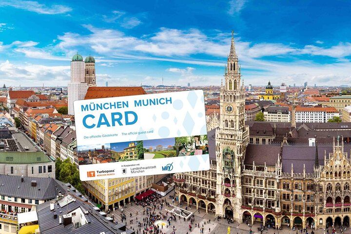 Munich Card with public transport: Save at attractions & tours!