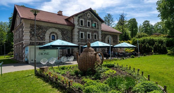 Vilniaus universiteto botanikos sodas in Vilnius,Lithuania.