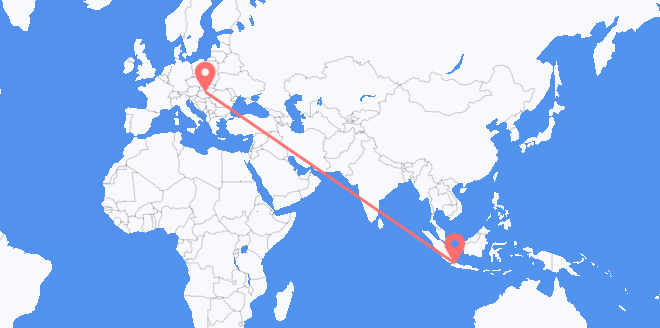 インドネシア ハンガリーへ