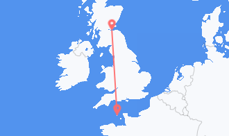 Scotland to Guernsey