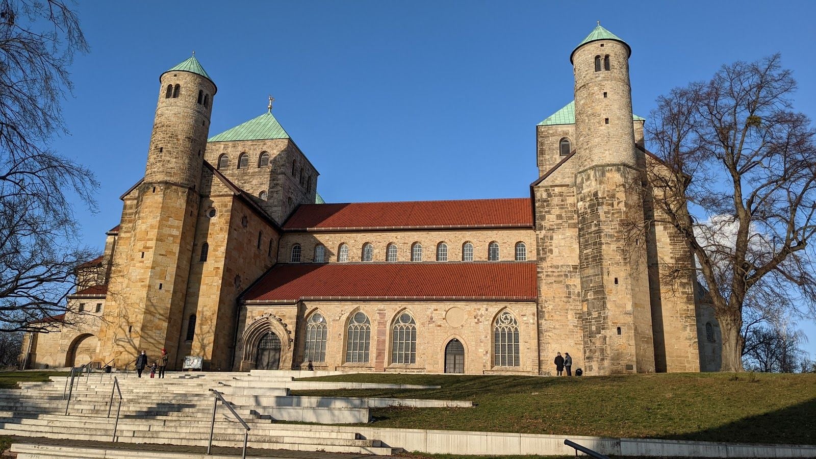 St. Michael's Church, Michaelisviertel, Stadtmitte/Neustadt, Hildesheim, Landkreis Hildesheim, Lower Saxony, Germany