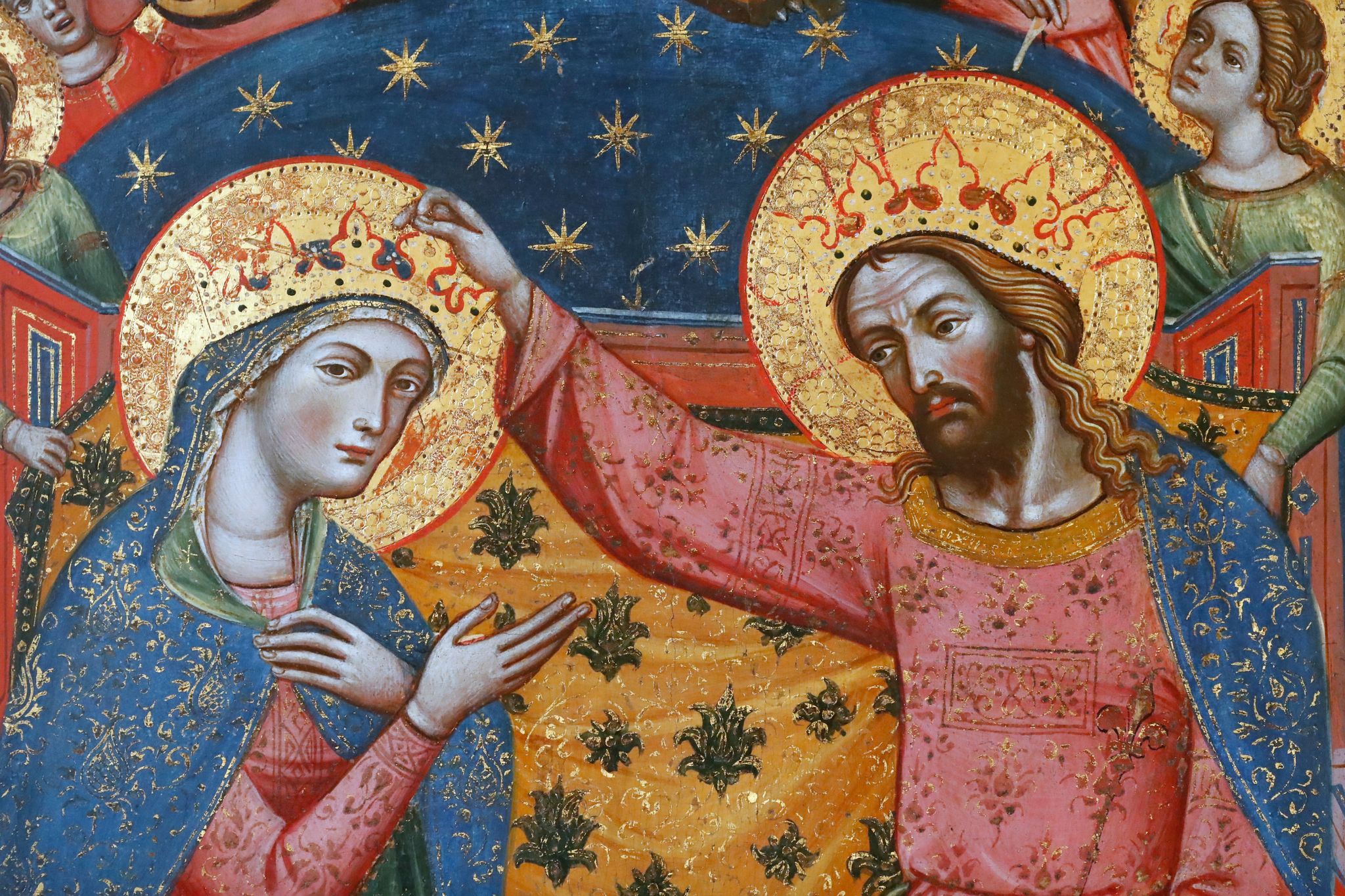 photo of Gallerie dell'Accademia. Coronation of the Virgin by Catarino di Marco da Venezia. Wood Panel. Italy.