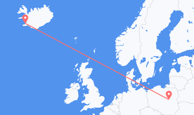 Poland to Iceland