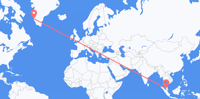 马来西亚 目的地 格陵兰