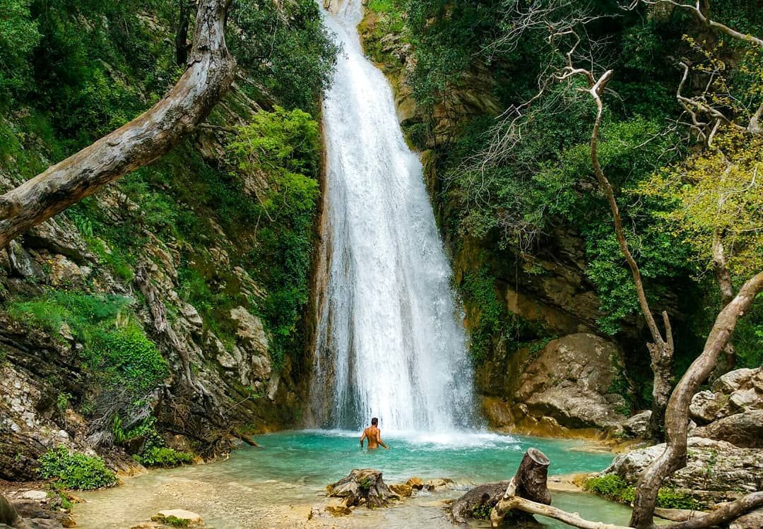 Neda Waterfalls, Municipality of Zacharo, Elis Regional Unit, Western Greece, Peloponnese, Western Greece and the Ionian, Greece