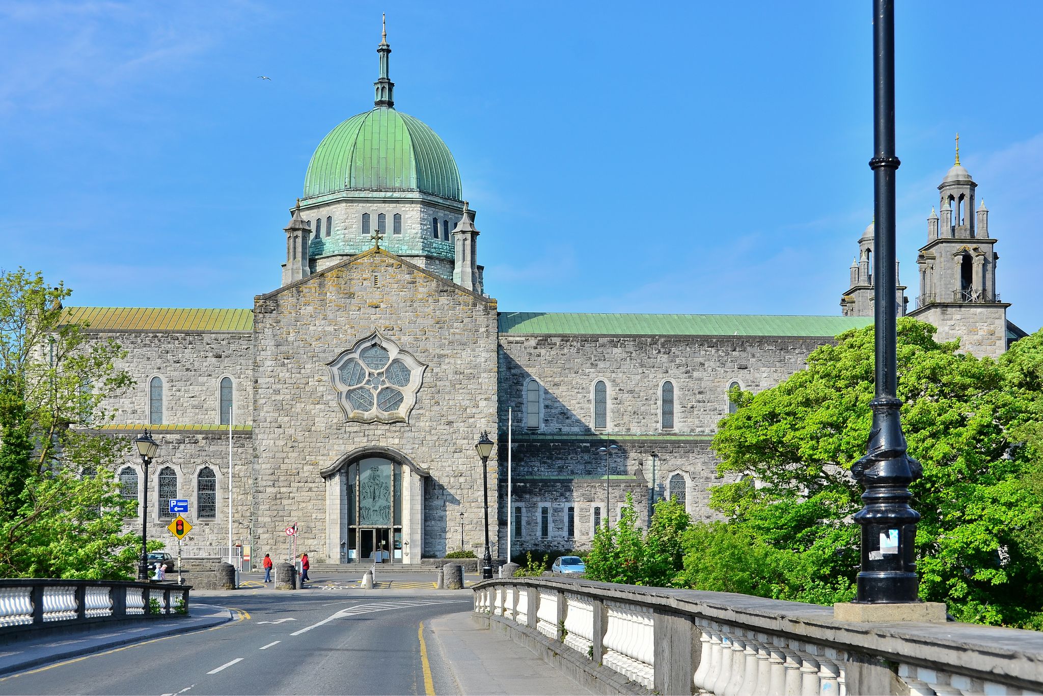 photo of view of the Cathedral of Our Lady Assumed into Heaven and St Nicholas in Galway, Ireland.