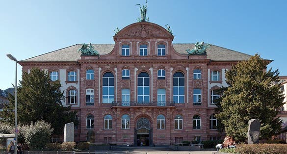 photo of viewof senckenberg Museum, Frankfurt Oder, Germany.
