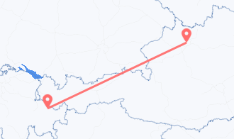 Train tickets from Hörsching to Klosters-Serneus