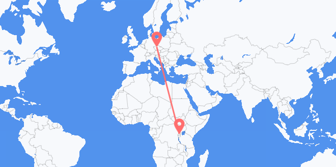 le Rwanda pour Tchéquie