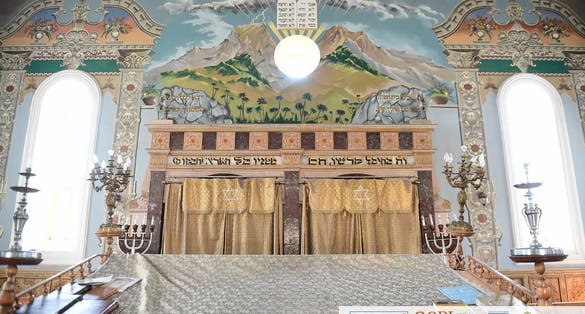 The Synagogue, located in Kutaisi, Boris Gaponov Street