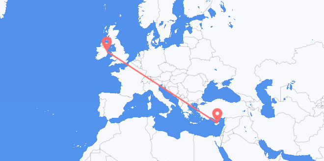 キプロス アイルランドへ