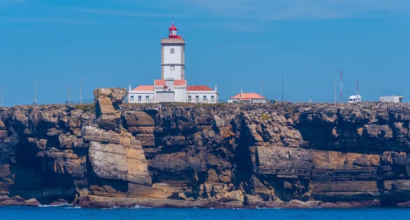 Cabo Carvoeiro cape near Portuguese town Peniche.