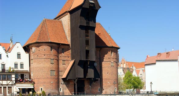 old port in gdansk - the free city of Gda?sk - 2009, Gdansk, Danzig, Poland