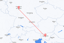 Ljubljana à Francfort-sur-le-Main