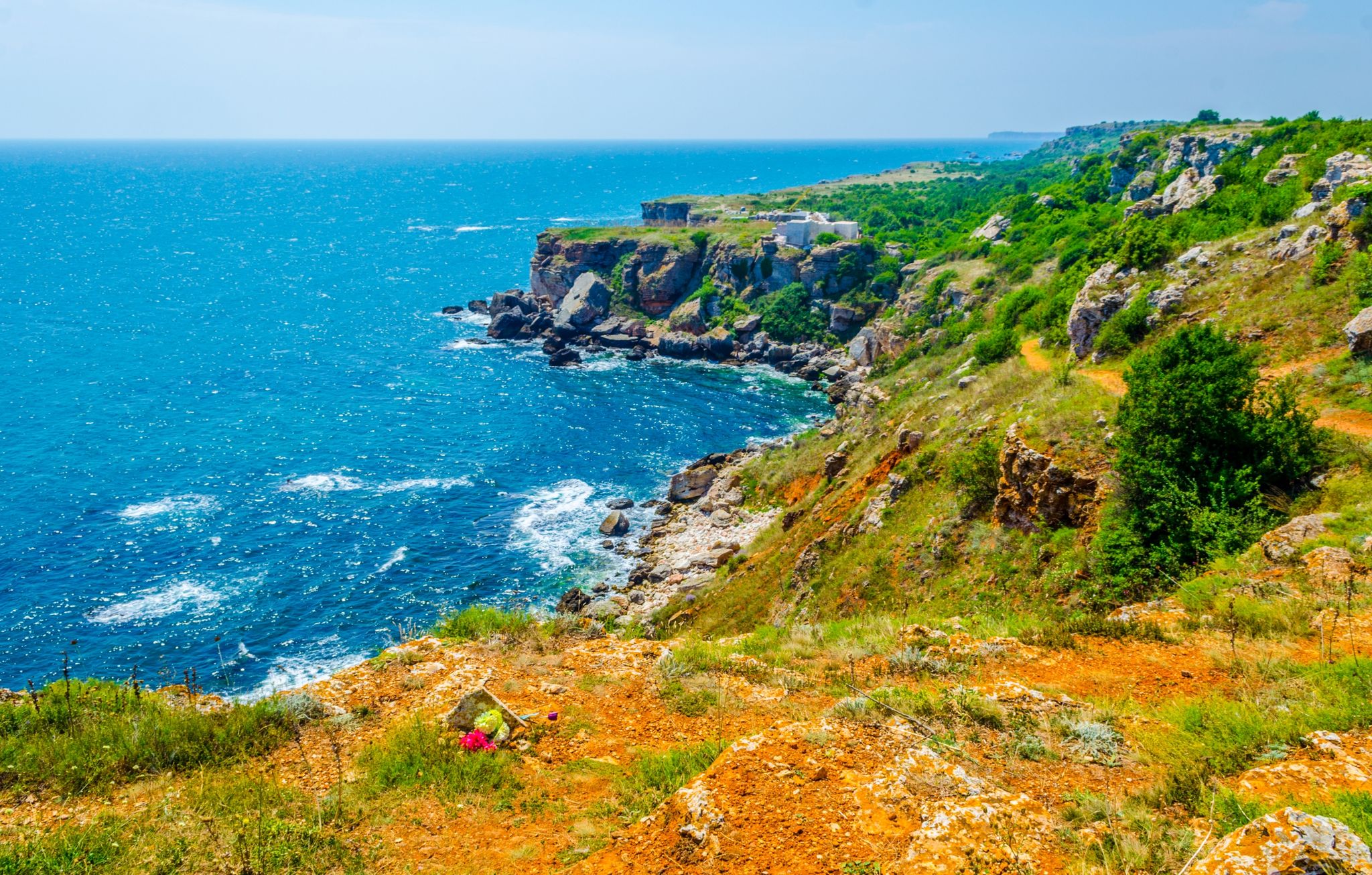 photo of view of View of Yaylata natural reserve in Bulgaria,Sveti Nikola Bulgaria.