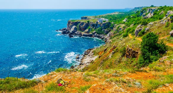 photo of view of View of Yaylata natural reserve in Bulgaria,Sveti Nikola Bulgaria.