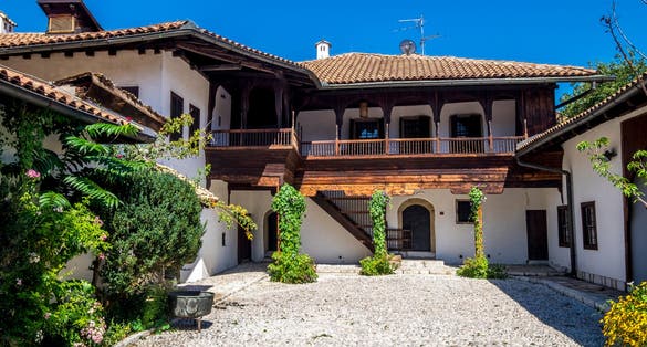 More details Svrzo's house interior (1830s), now a museum. Women's courtyard.