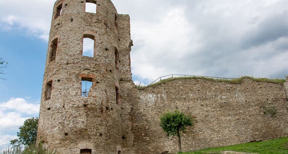 Photo of View on Plavec castle, Slovak republic,Slovakia.