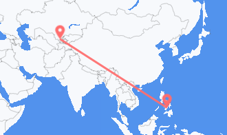 Tashkent to Cebu City