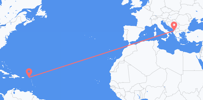 frá Angvilla til Albaníu