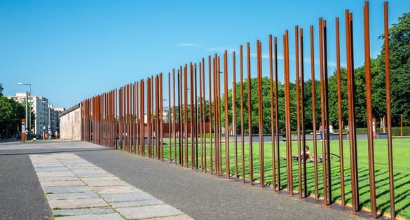 Photo of Berlin Wall Memorial in Germany.