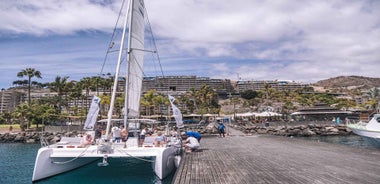 Gran Canaria: Catamaran Tour with Lunch on Pristine Beaches