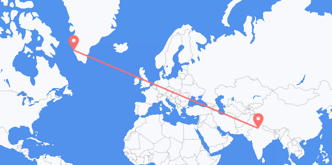 インド グリーンランドへ