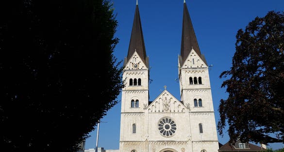 Photo of church building in Olten, Switzerland.