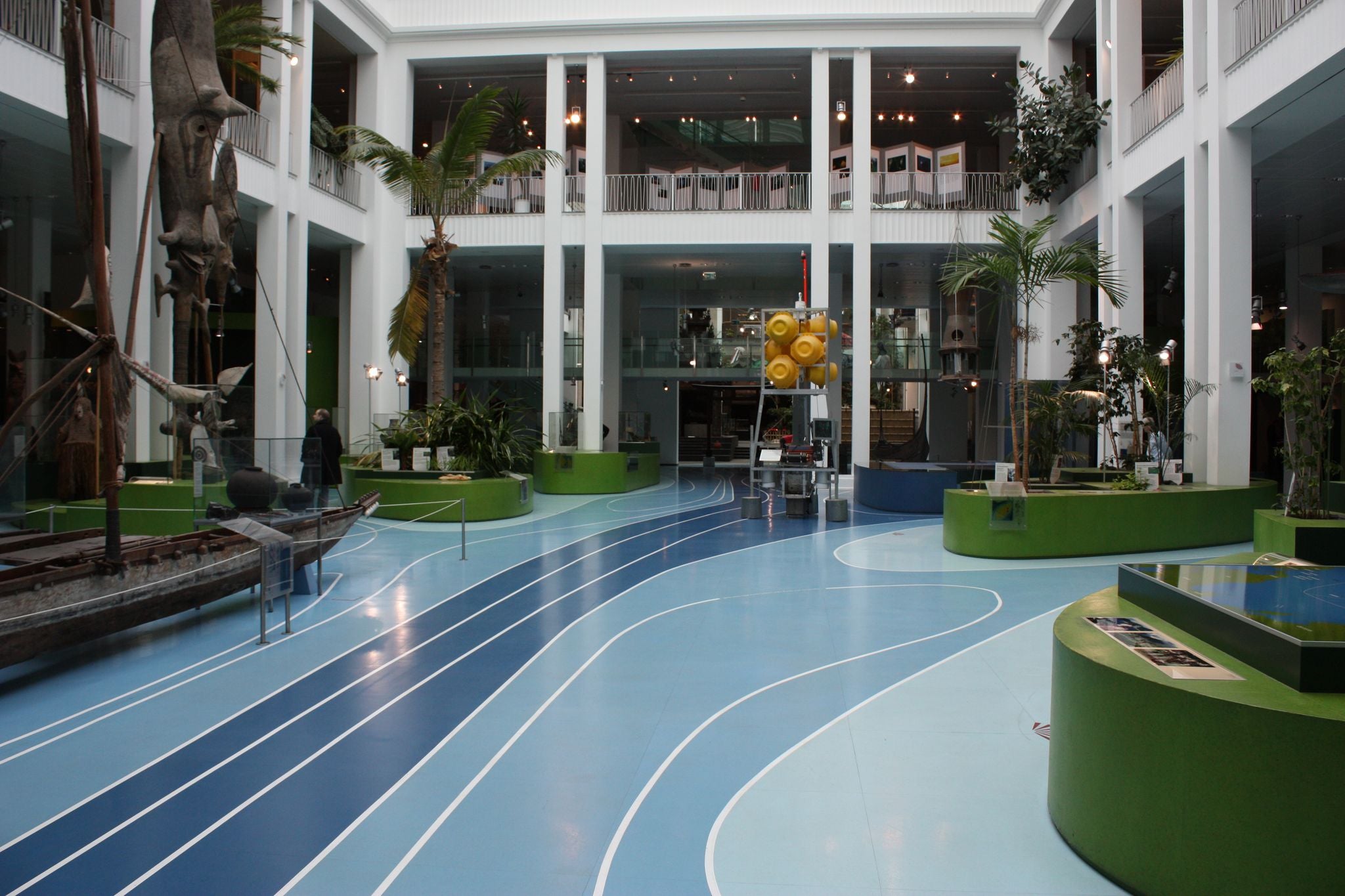 Übersee museum Bremen from the inside