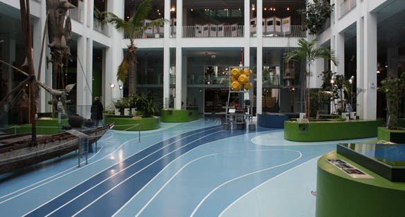 Übersee museum Bremen from the inside