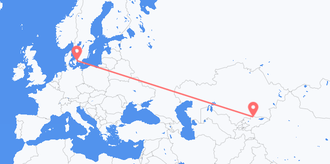 吉尔吉斯斯坦 目的地 丹麦