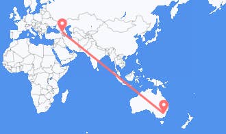 澳大利亚 目的地 格鲁吉亚