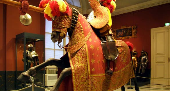 Rüstkammer, Dresden - tournament armor