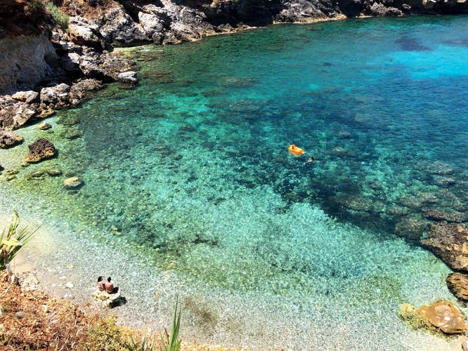  Cala Bianca  is one of the beaches of Borgo Castellazzo ,Italy,