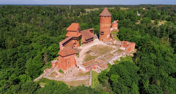 Turaida Castle in Sigulda, Latvia