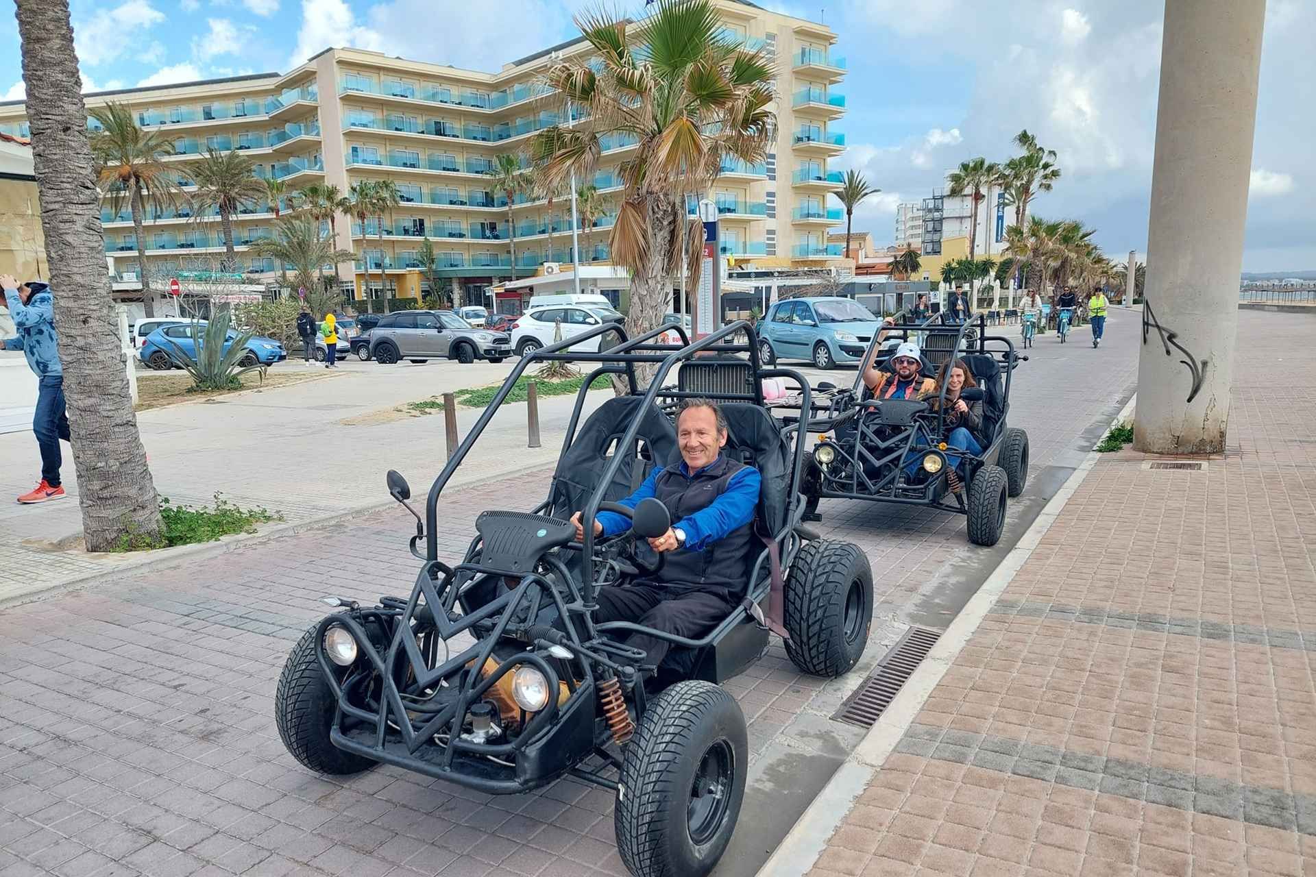 Mallorca: Buggy Tour Adventure with Cove Swimming