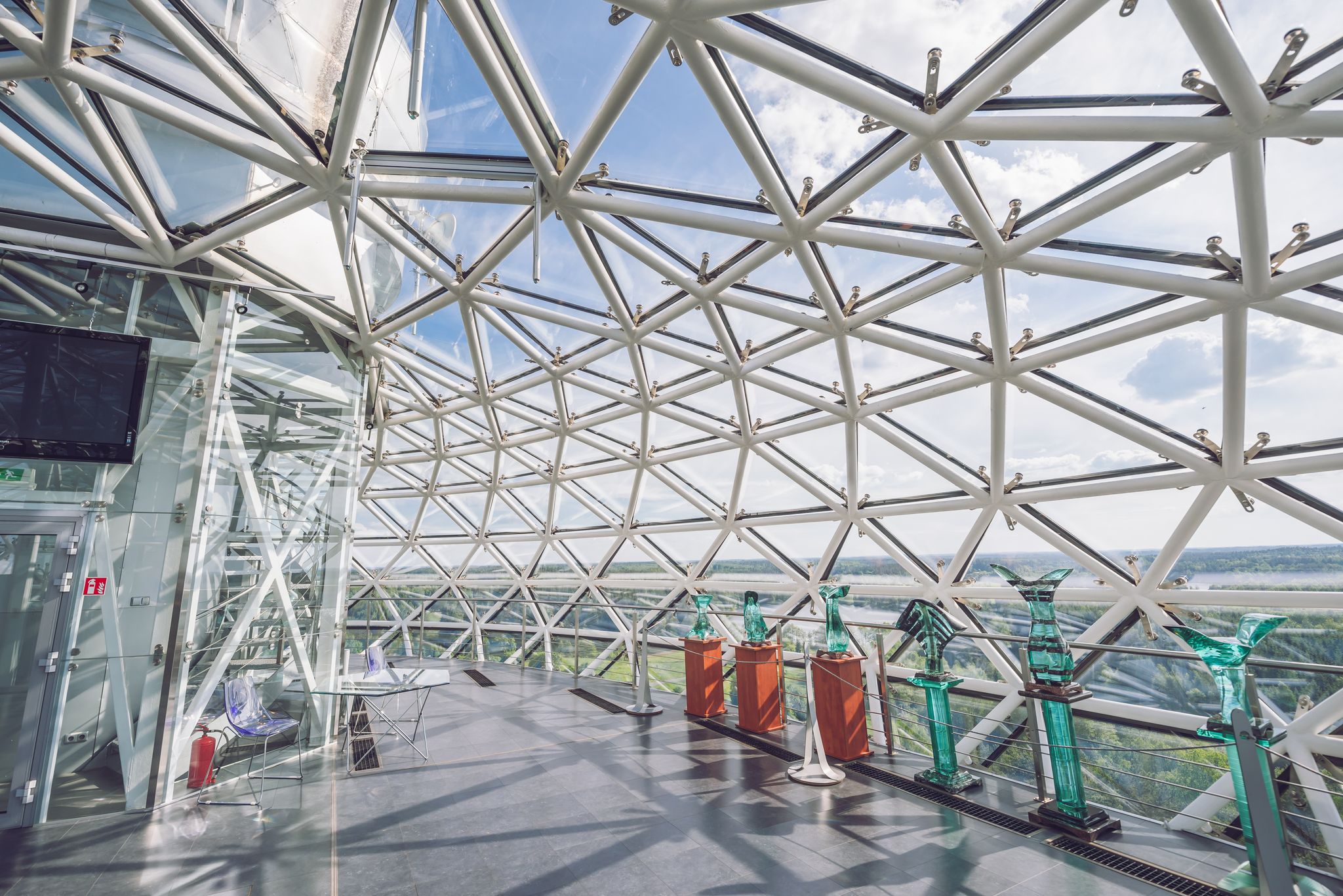 photo of Kulionys, Lithuania - May 28, 2016: inside museum of ethnocosmology. Lithuanian museum of ethnocosmology is a sky observatory and ethnocosmology museum in Kulionys, Lithuania.