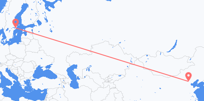 中国 目的地 瑞典