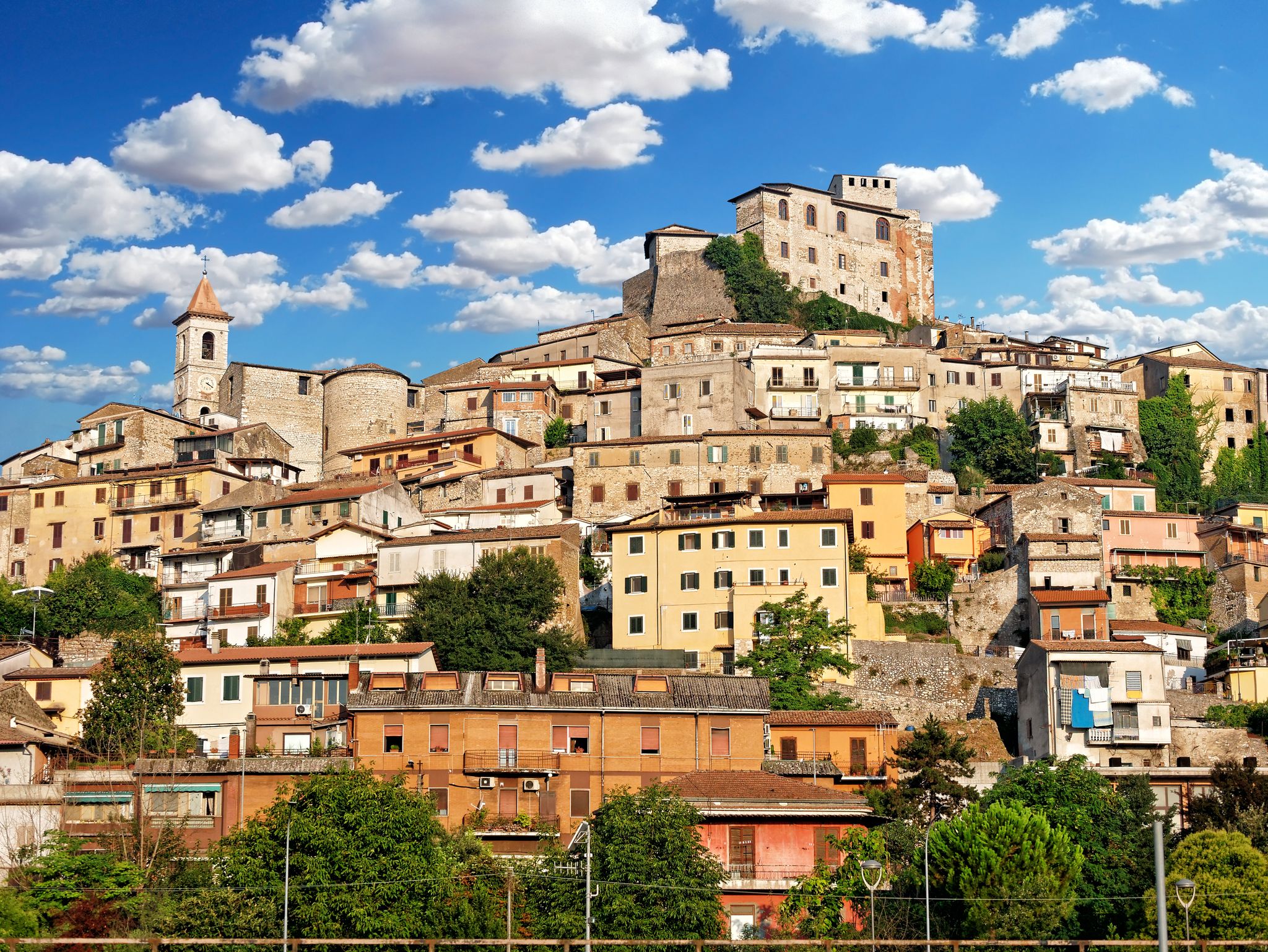 photo of Ceccano in Frosinone Italy Ciociaria Italian Village.