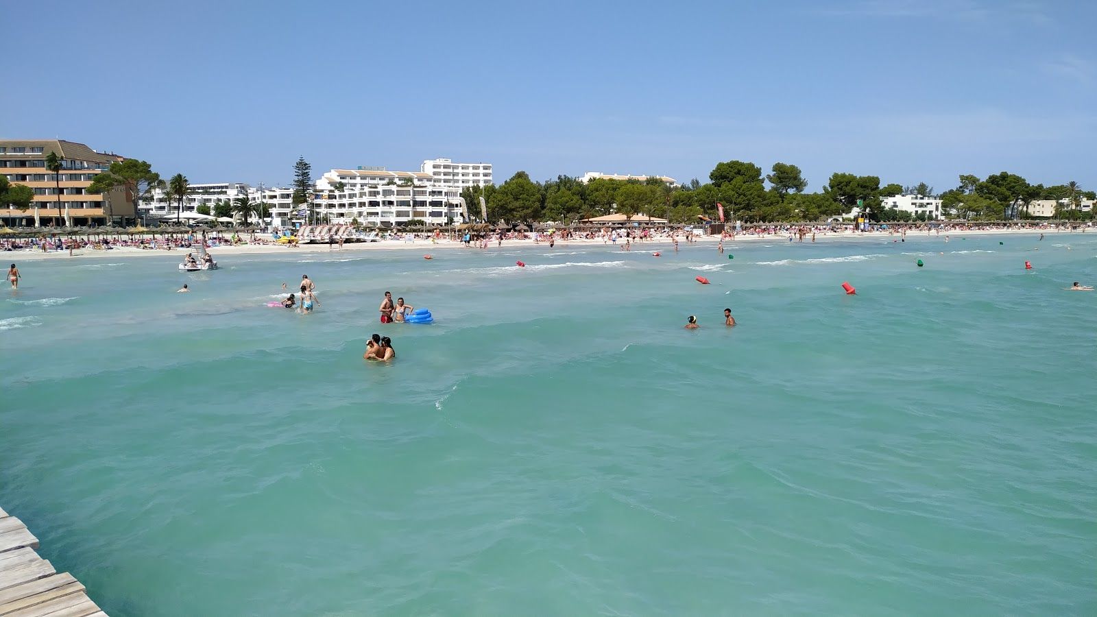Alcudia beach, Alcúdia, Raiguer, Balearic Islands, Spain