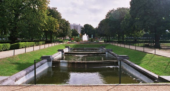 photo of view of Square Ambiorix - Ambiorixsquare, Brussels, Belgium.