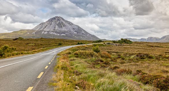 photo of view of Letterkenny, Ireland.