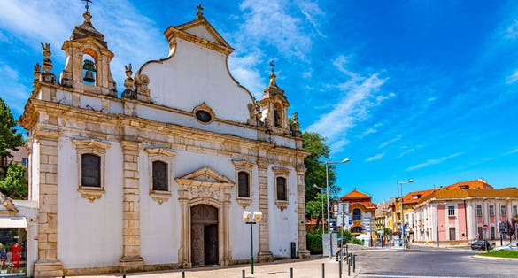 Church of Holy Ghost in Leiria, Portugal
