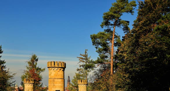 photo of view of Wasserschlössle Freiburg is a city in Germany with many historical attractions