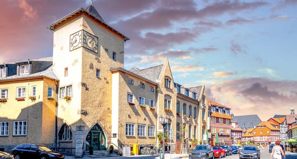Old city of Wernigerode, Saxony Anhalt, Germany